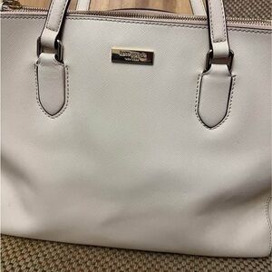 kate spade blush Pink Laurel Way Leighann Leather Satchel Bag WKRU4093o